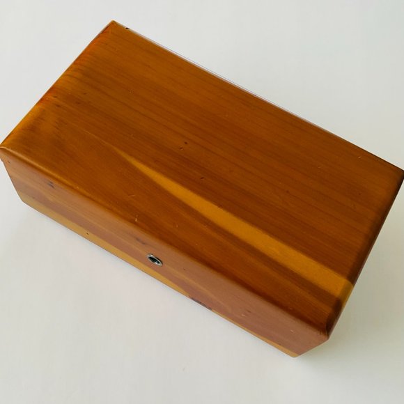 Vintage Lane Jewelry - VINTAGE LANE Jewelry Box Signed by Dayton's EUC